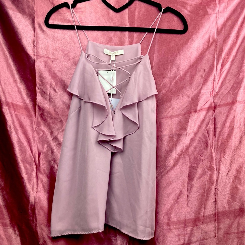 Lavender blouse